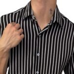CAMISAS rayados tela poplin  (over)