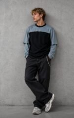 buzo/remera layered FIT doble manga