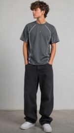 REMERA TEENS BOX liso - Imagen 4